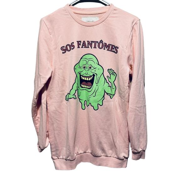 SOS Fantômes Pink Sweatshirt - Picture 1 of 10